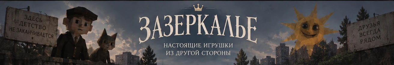 Зазеркалье — настоящие игрушки из другой стороны